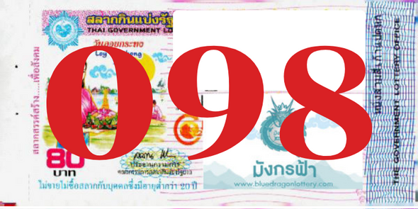 ซื้อสลากเลข 098