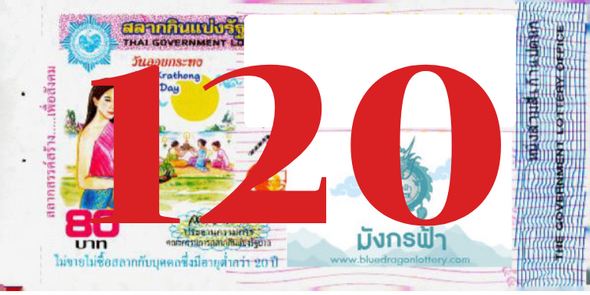 ซื้อสลากเลข 120