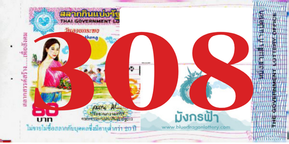 ซื้อสลากเลข 308