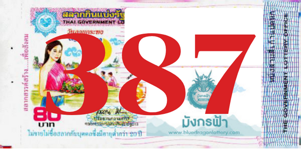 ซื้อสลากเลข 387