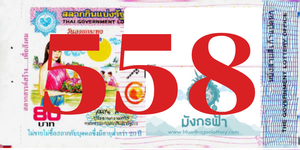 ซื้อสลากเลข 558