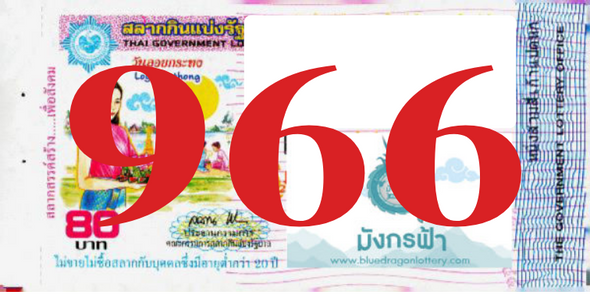 ซื้อสลากเลข 966