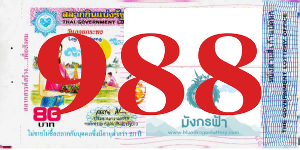 ซื้อสลากเลข 988